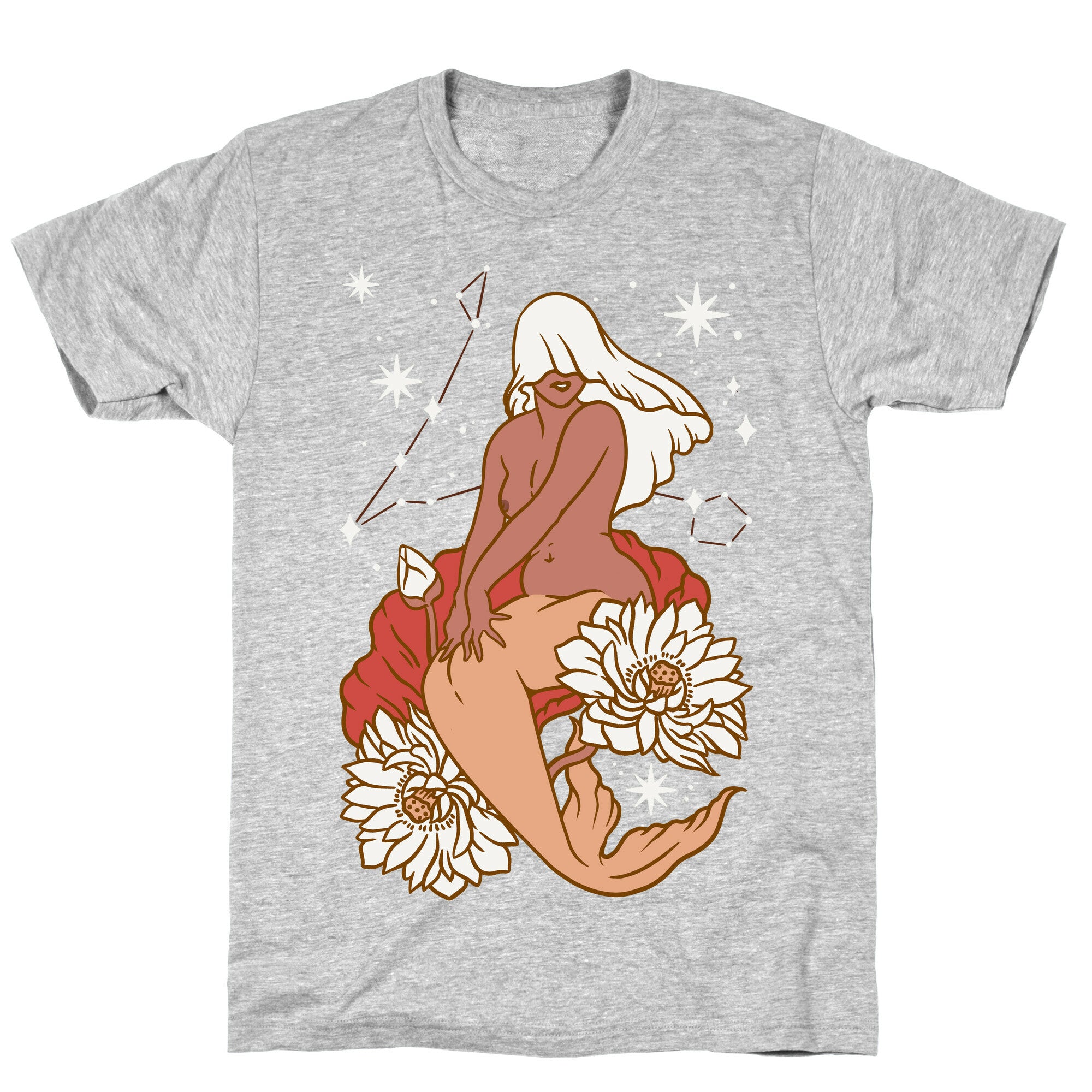 Zodiac Pinup Pisces T-Shirt