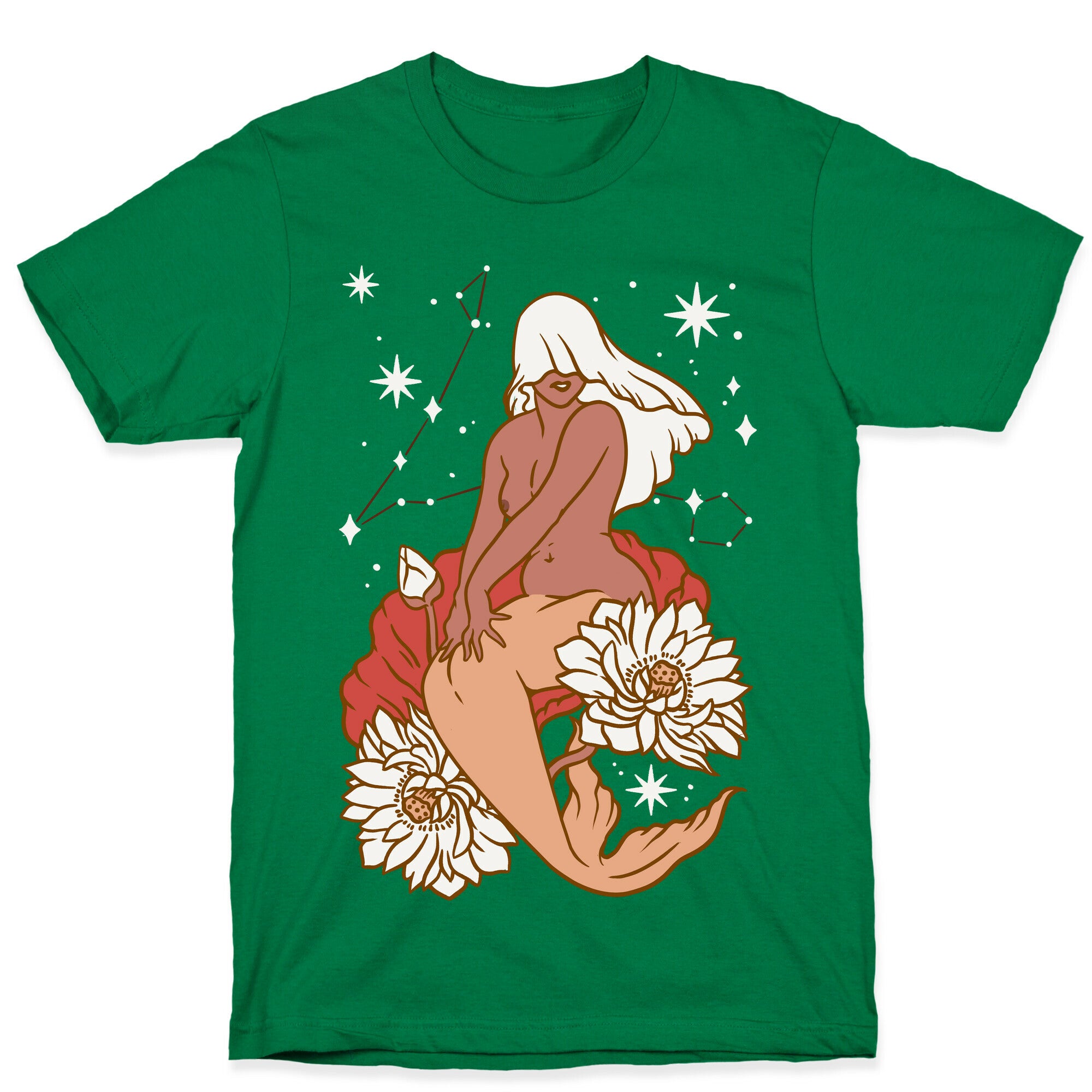 Zodiac Pinup Pisces T-Shirt
