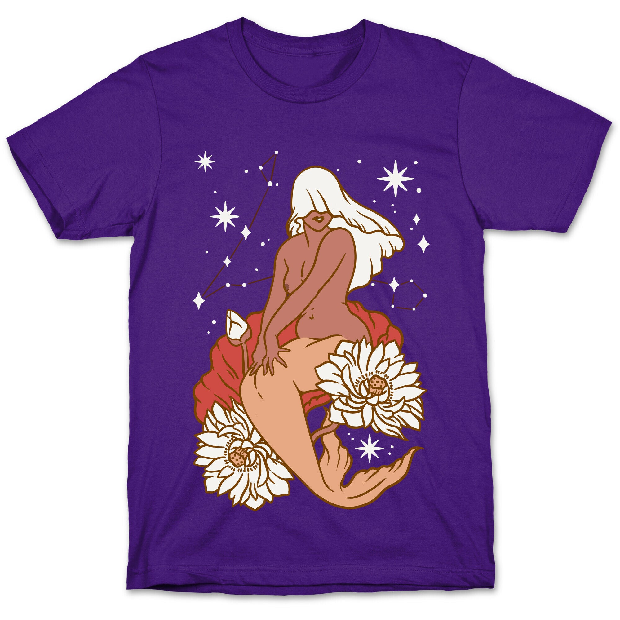 Zodiac Pinup Pisces T-Shirt