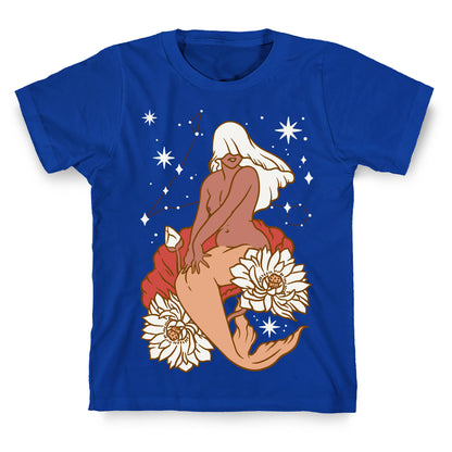 Zodiac Pinup Pisces T-Shirt