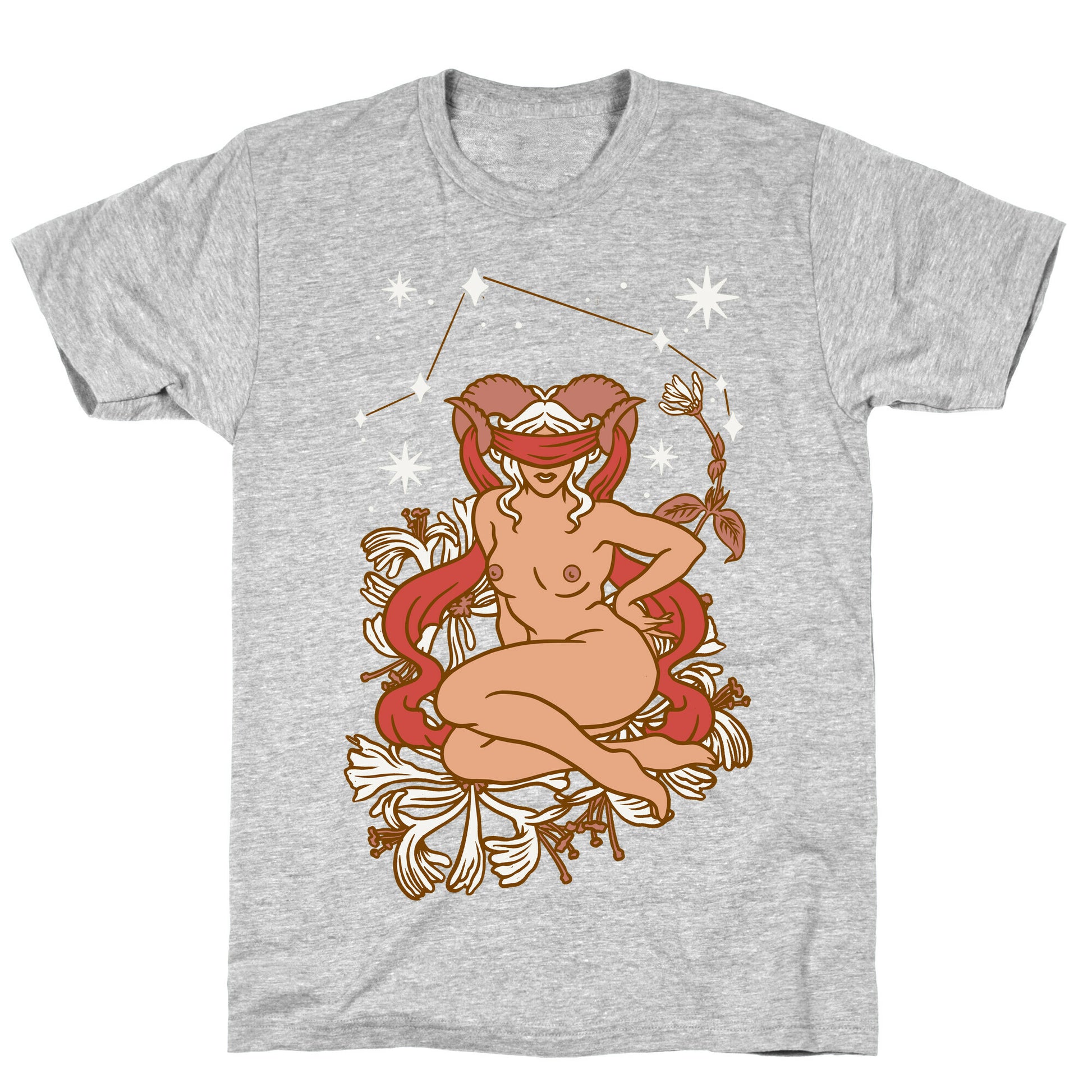 Zodiac Pinup Aries T-Shirt