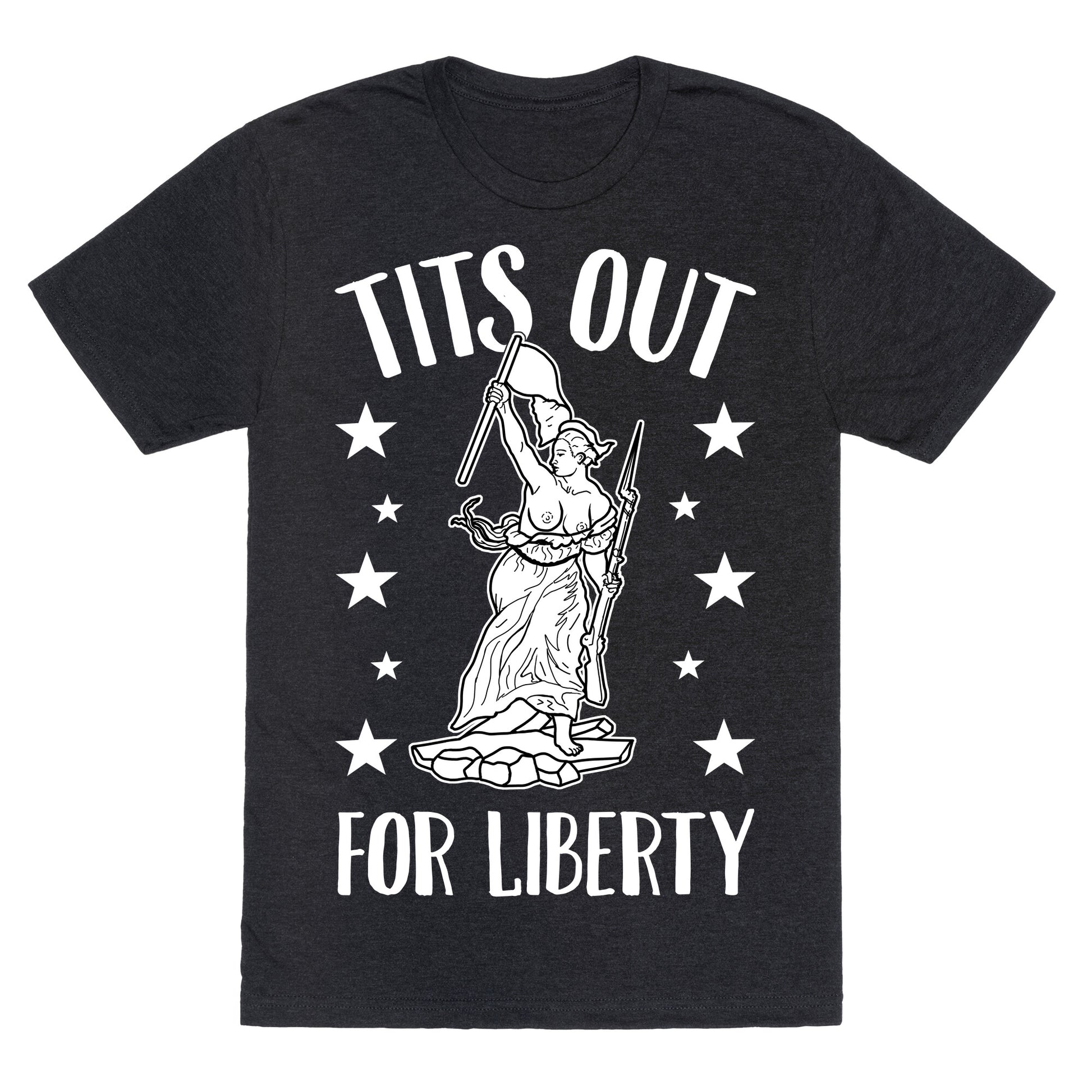 Tits Out For Liberty Unisex Triblend Tee