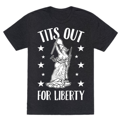 Tits Out For Liberty Unisex Triblend Tee