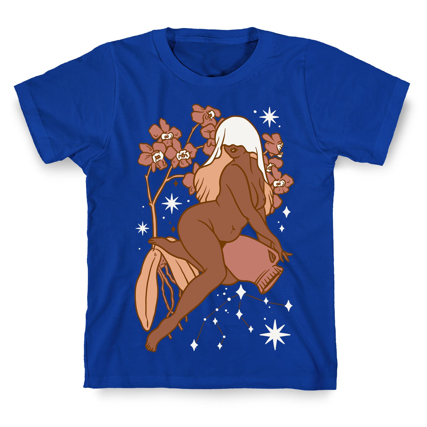 Zodiac Pinup Aquarius T-Shirt