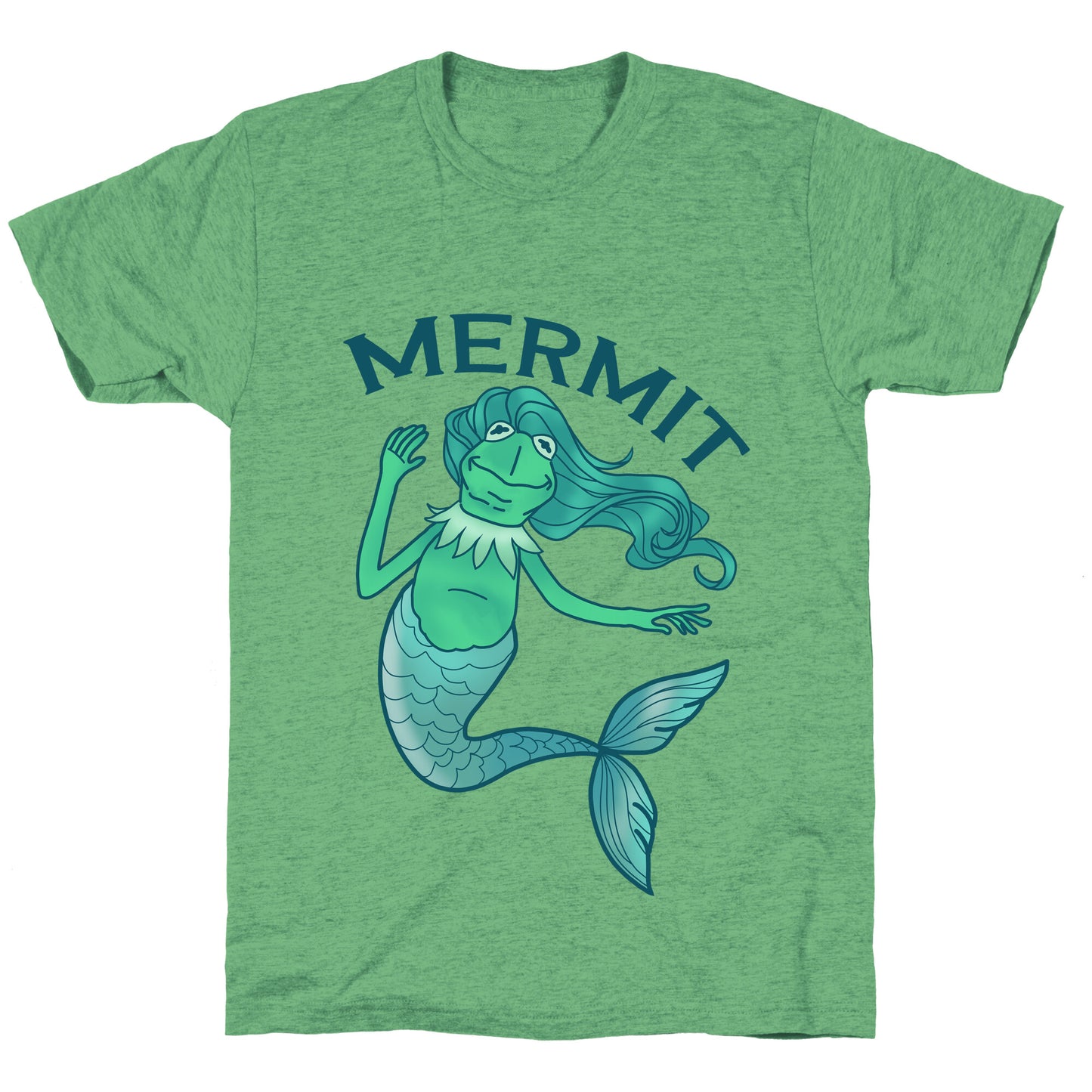 Mermit the Merfrog Unisex Triblend Tee