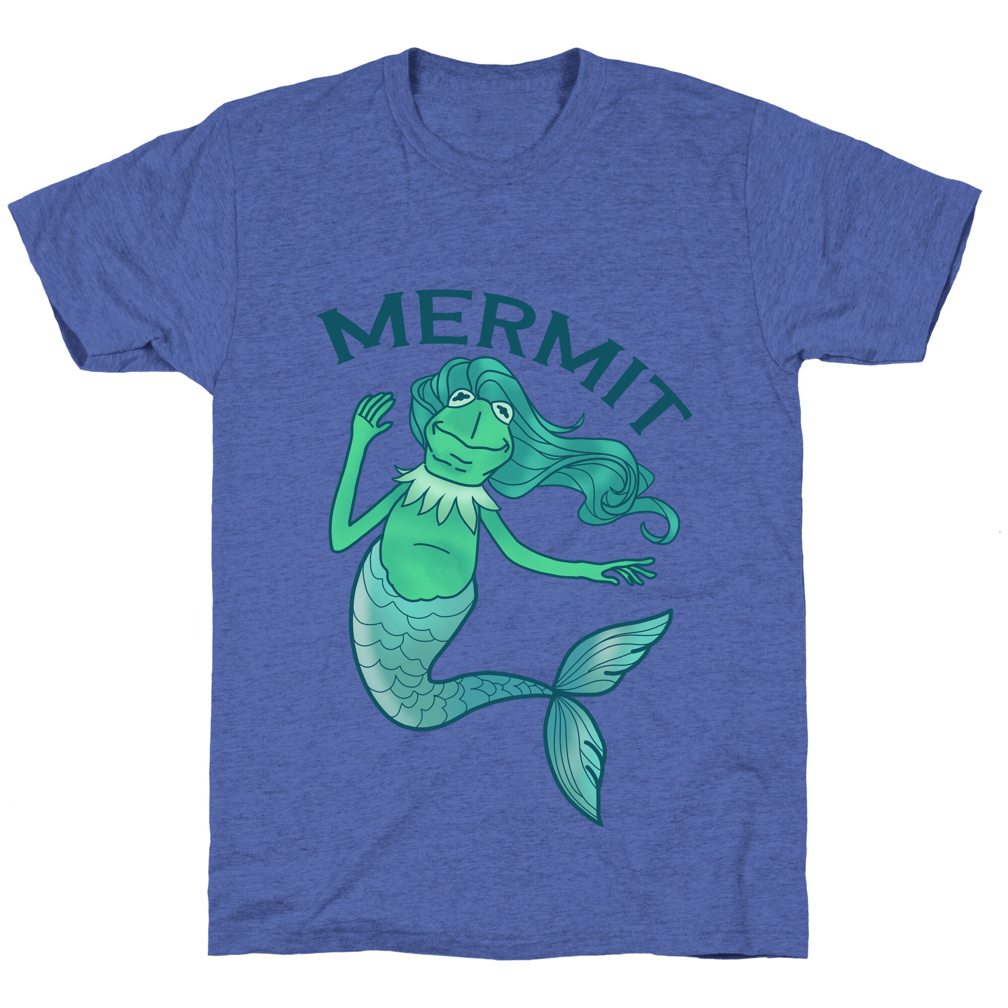 Mermit the Merfrog Unisex Triblend Tee