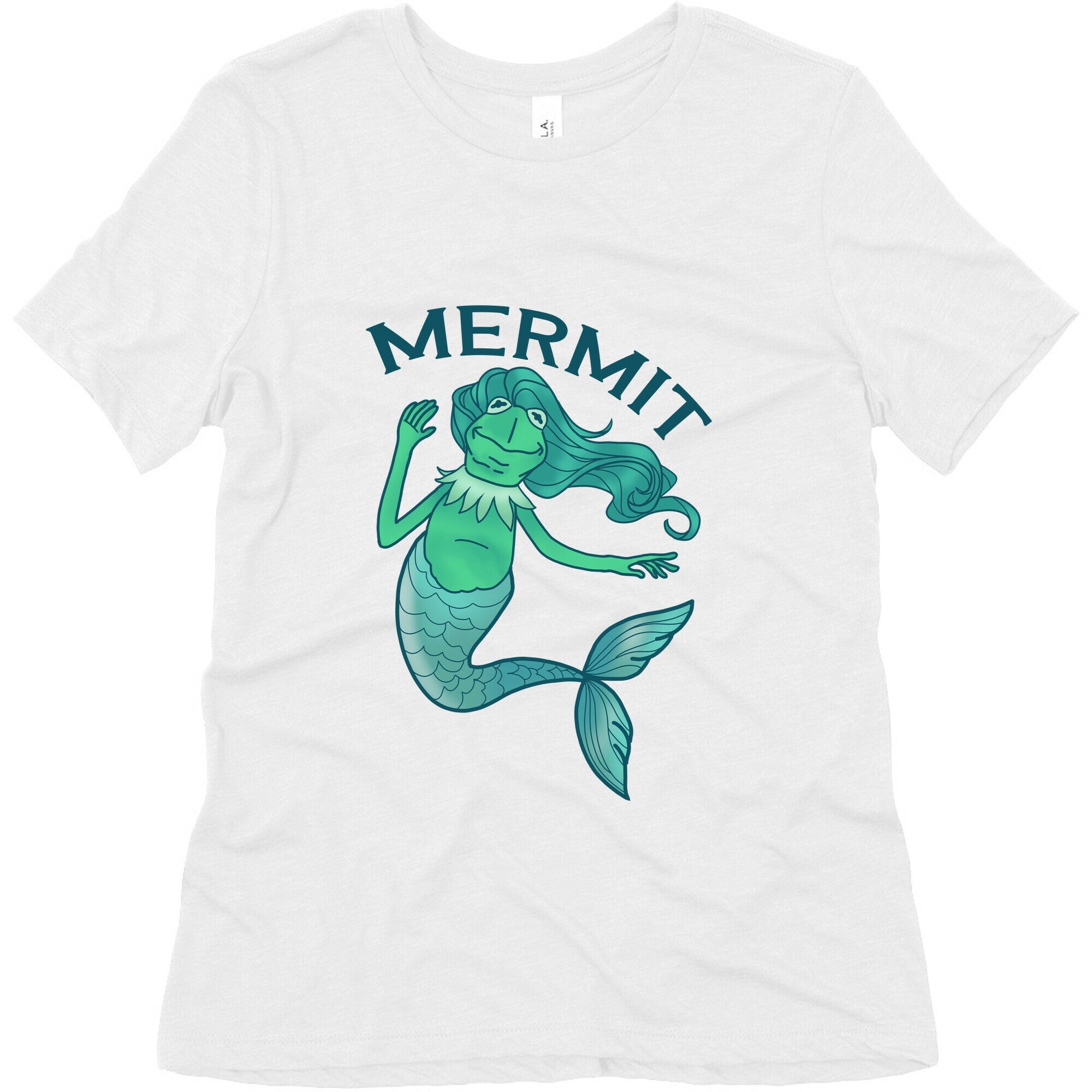 Mermit the Merfrog Women's Triblend Tee