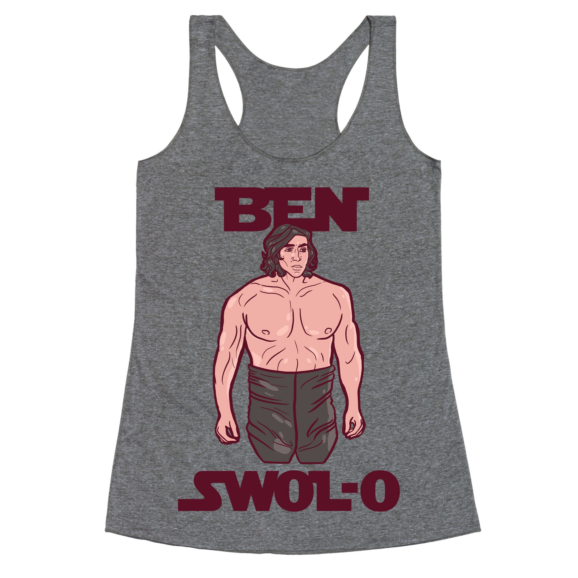 Ben Swol-o Workout Racerback Tank