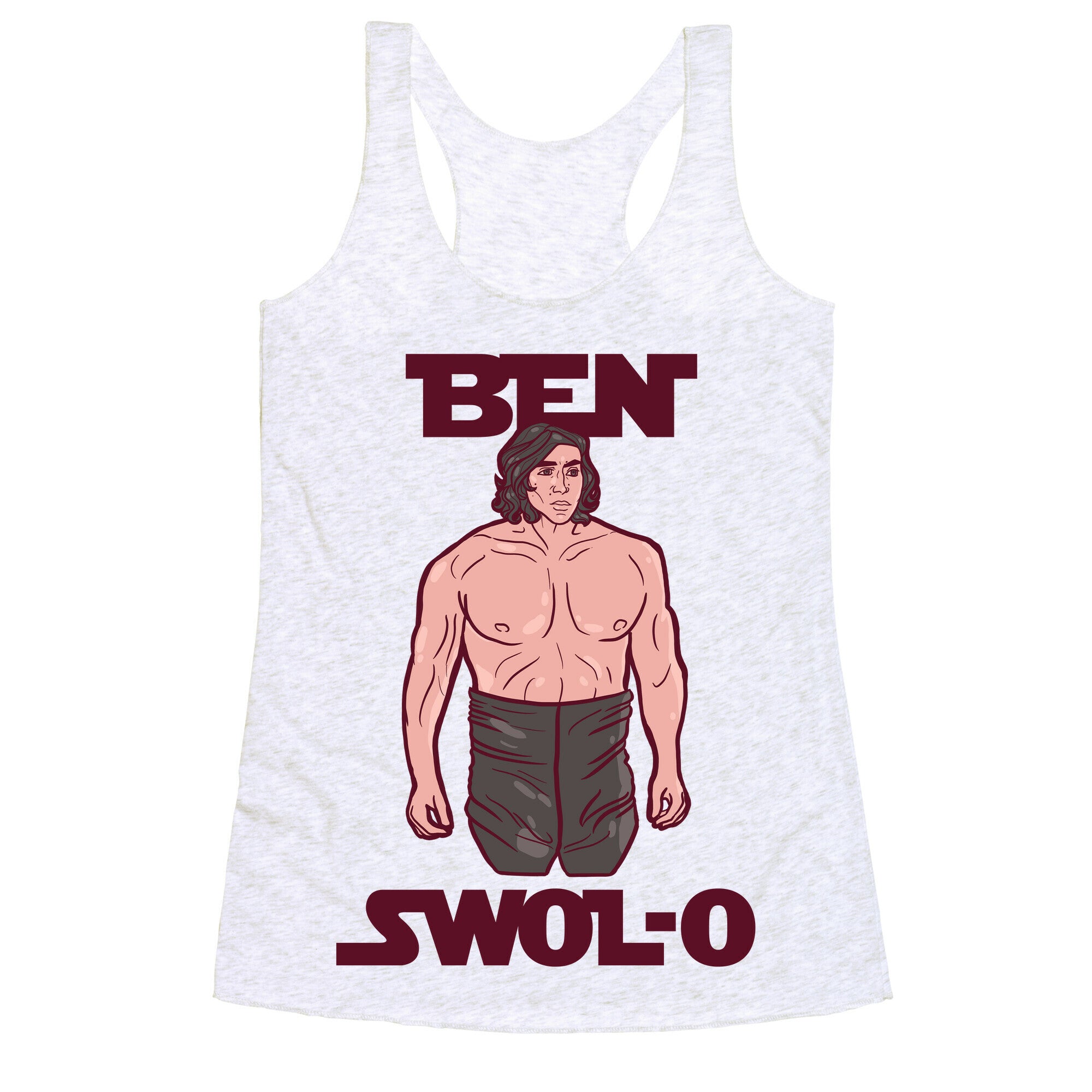 Ben Swol-o Workout Racerback Tank