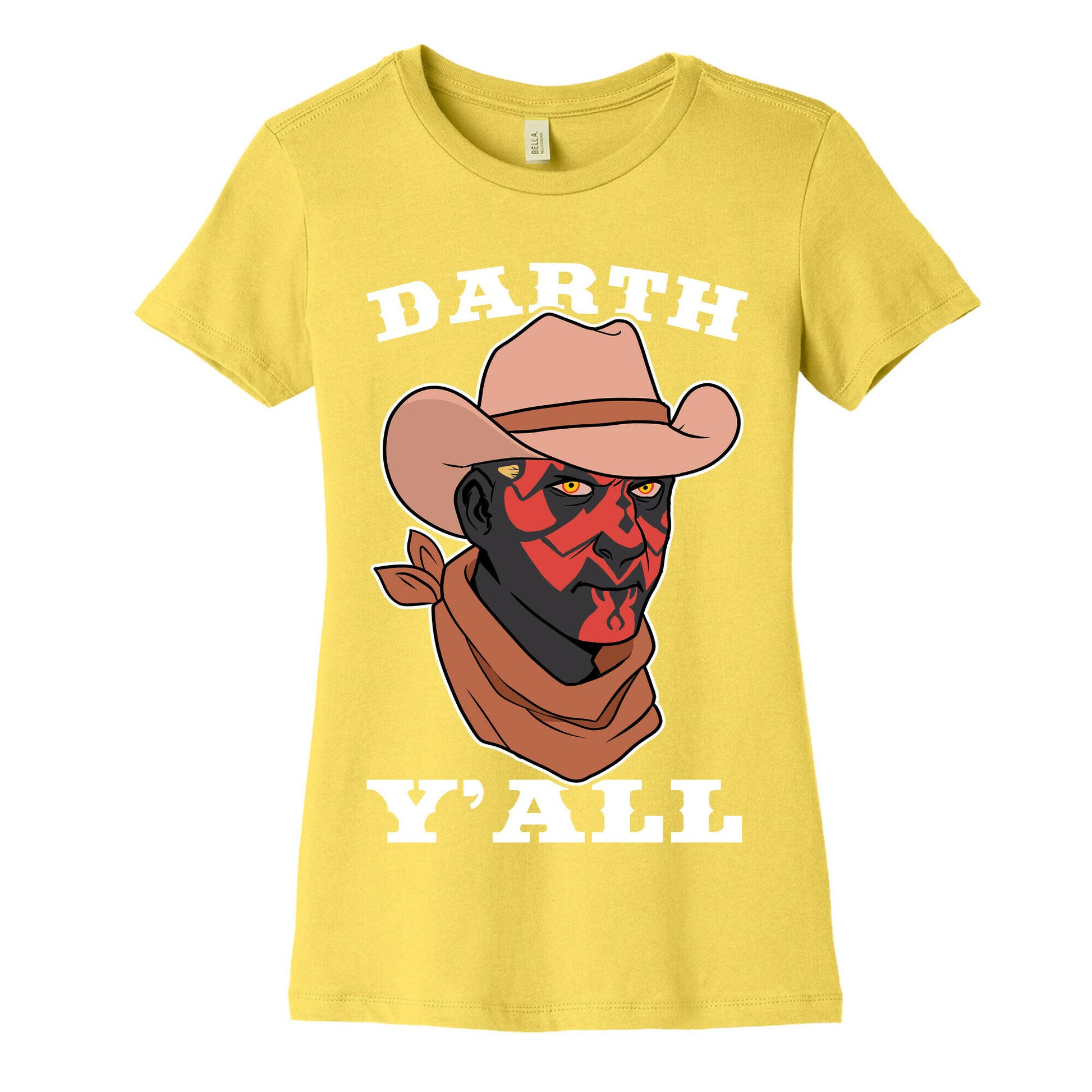Darth Y'all Women's Cotton Tee