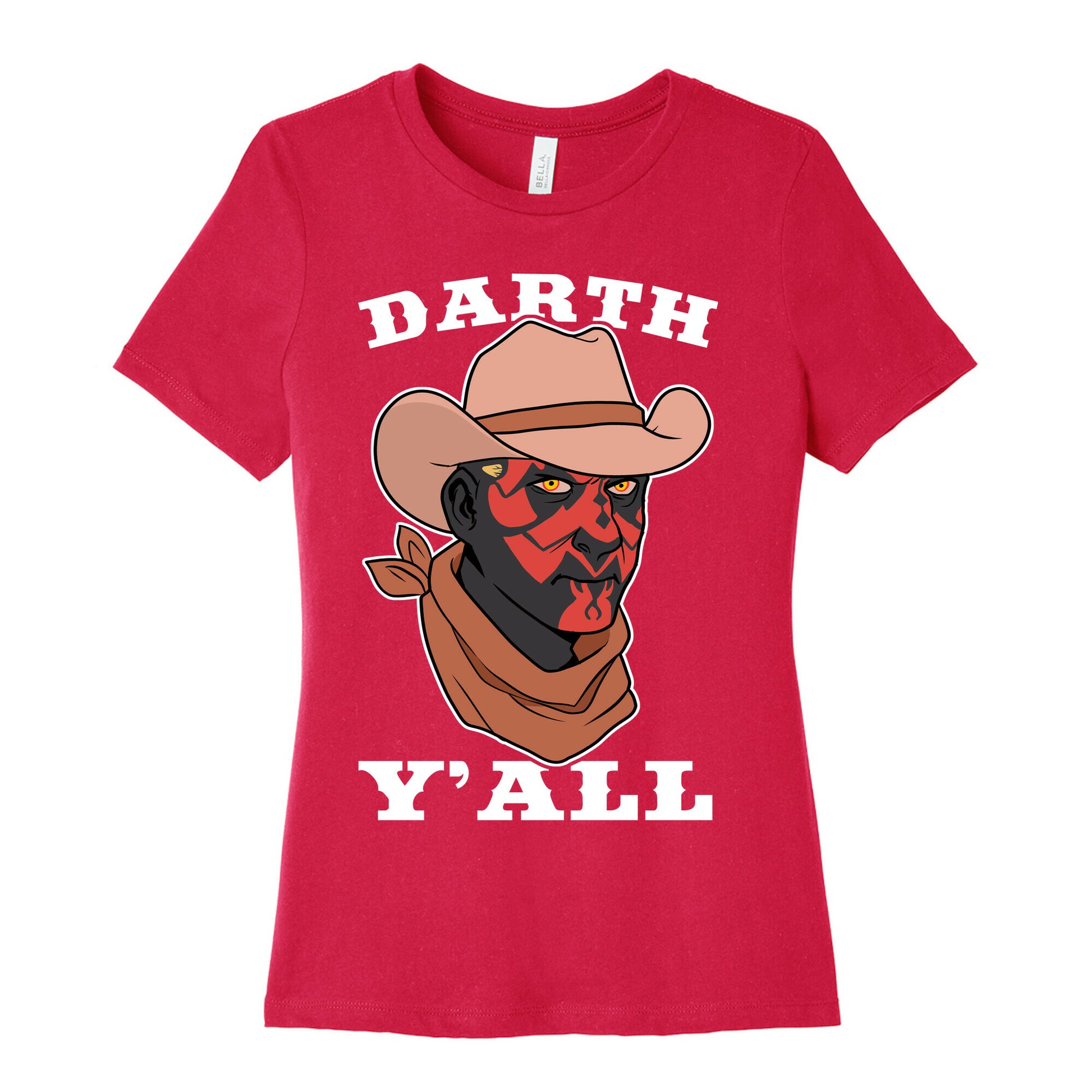 Darth Y'all Women's Cotton Tee