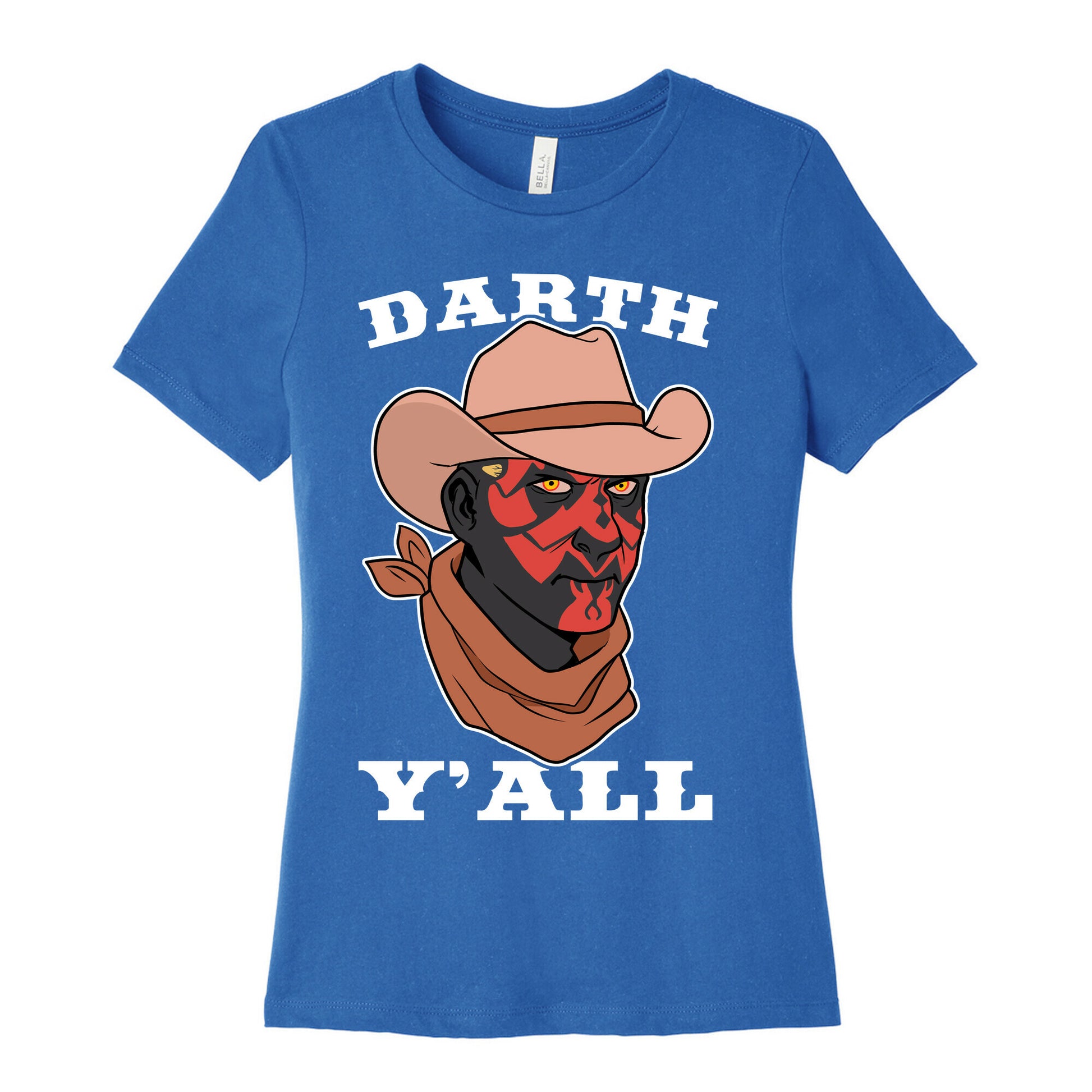 Darth Y'all Women's Cotton Tee