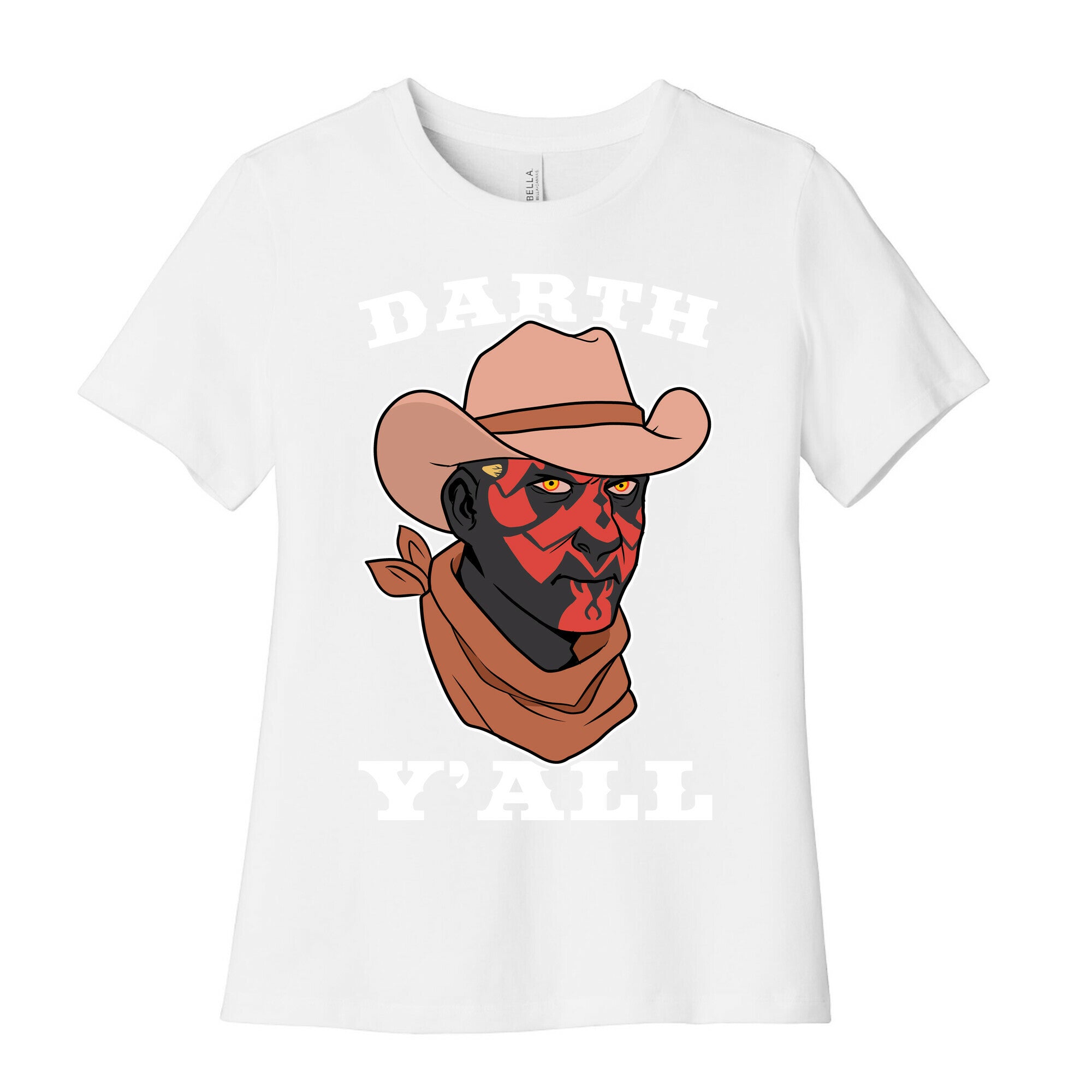 Darth Y'all Women's Cotton Tee