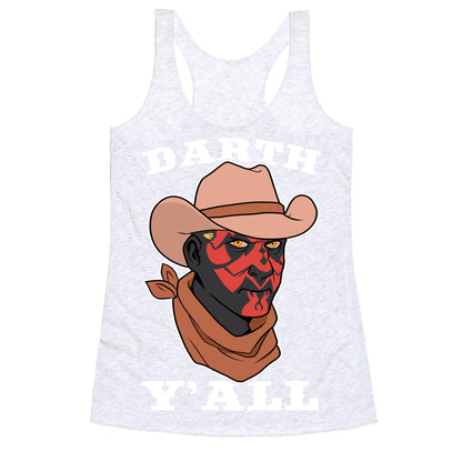 Darth Y'all Racerback Tank