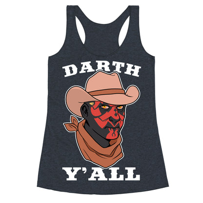 Darth Y'all Racerback Tank