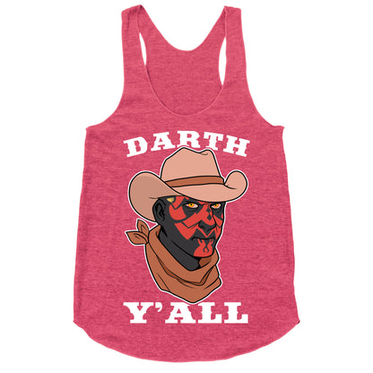 Darth Y'all Racerback Tank