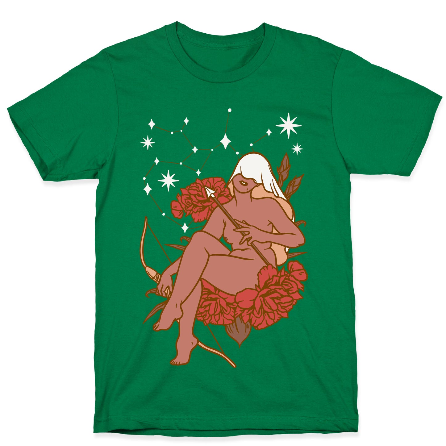 Zodiac Pinup Sagittarius  T-Shirt