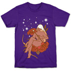 Zodiac Pinup Sagittarius  T-Shirt