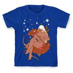 Zodiac Pinup Sagittarius  T-Shirt