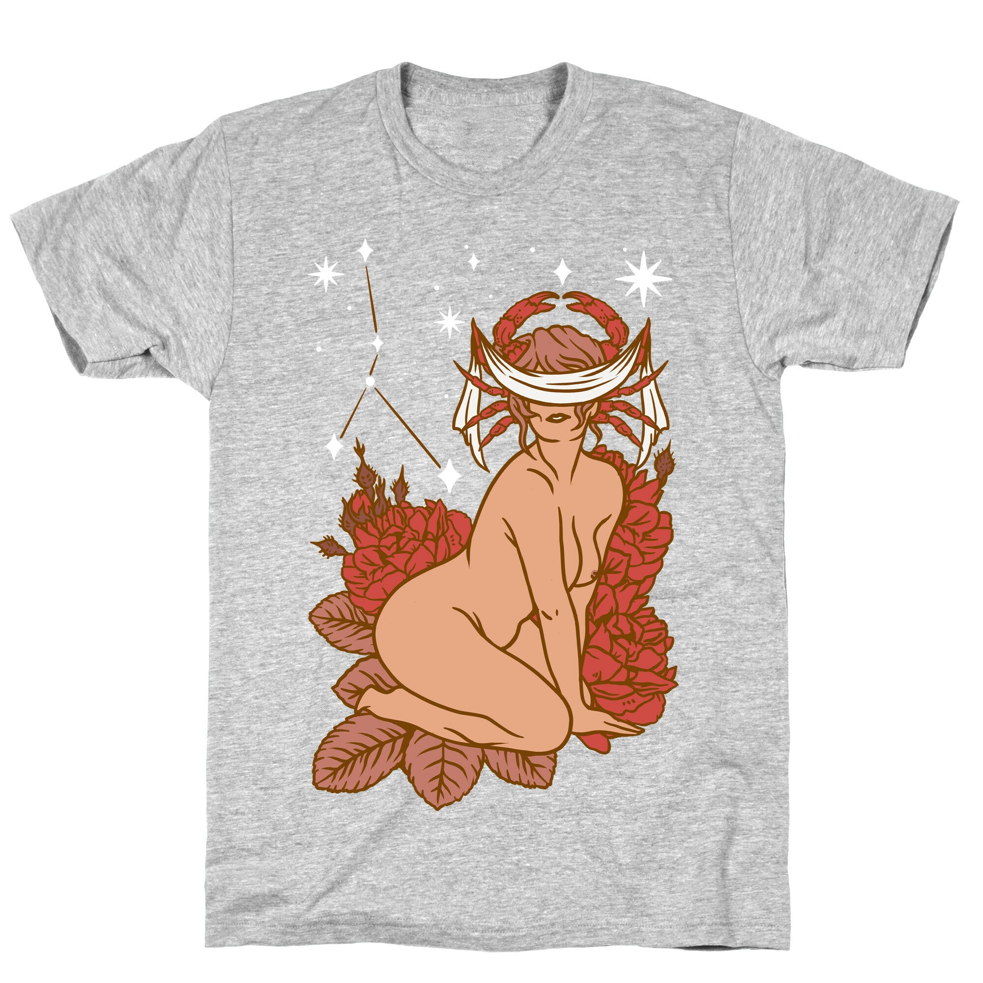 Zodiac Pinup Cancer T-Shirt