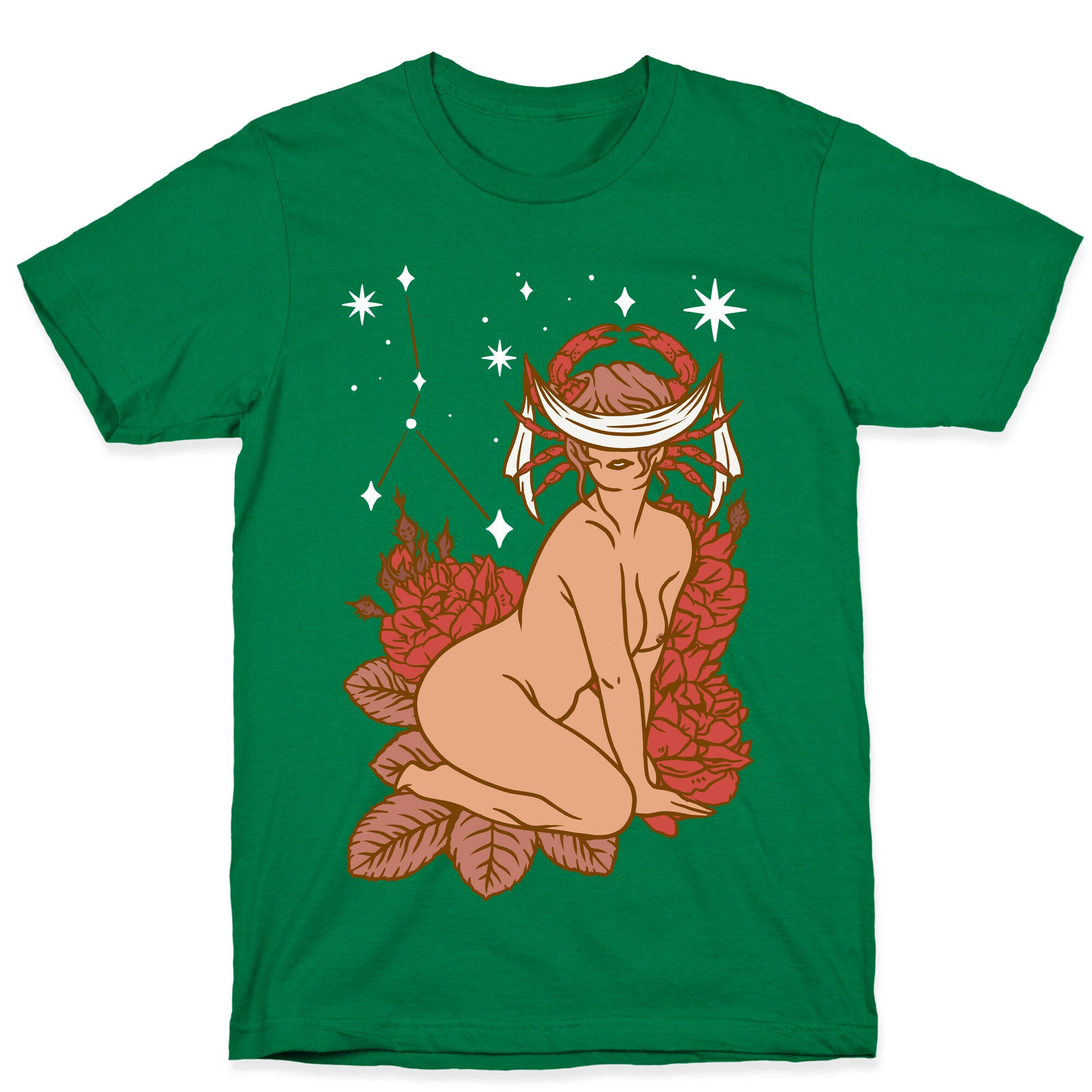 Zodiac Pinup Cancer T-Shirt