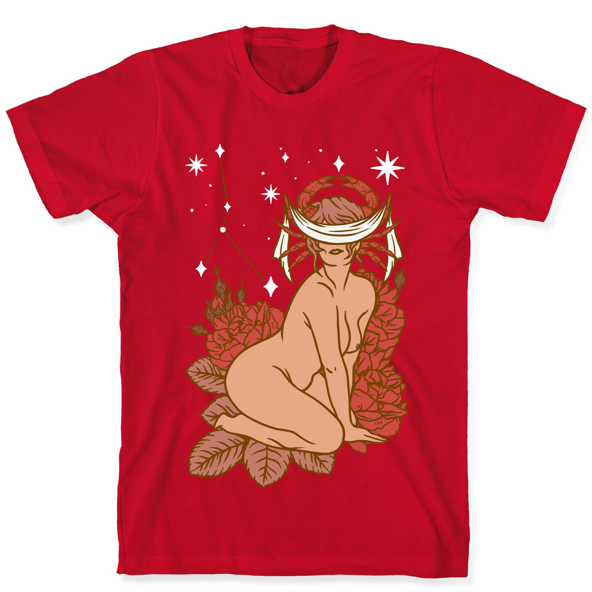 Zodiac Pinup Cancer T-Shirt