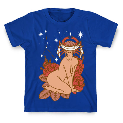 Zodiac Pinup Cancer T-Shirt