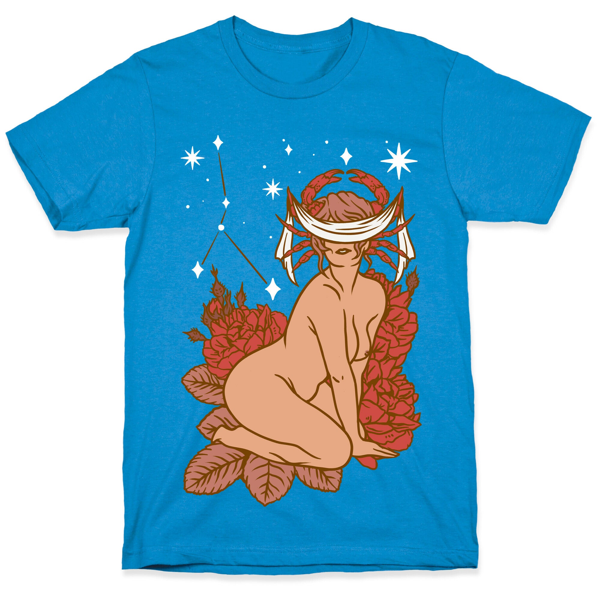 Zodiac Pinup Cancer T-Shirt