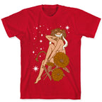 Zodiac Pinup Leo T-Shirt