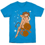 Zodiac Pinup Leo T-Shirt