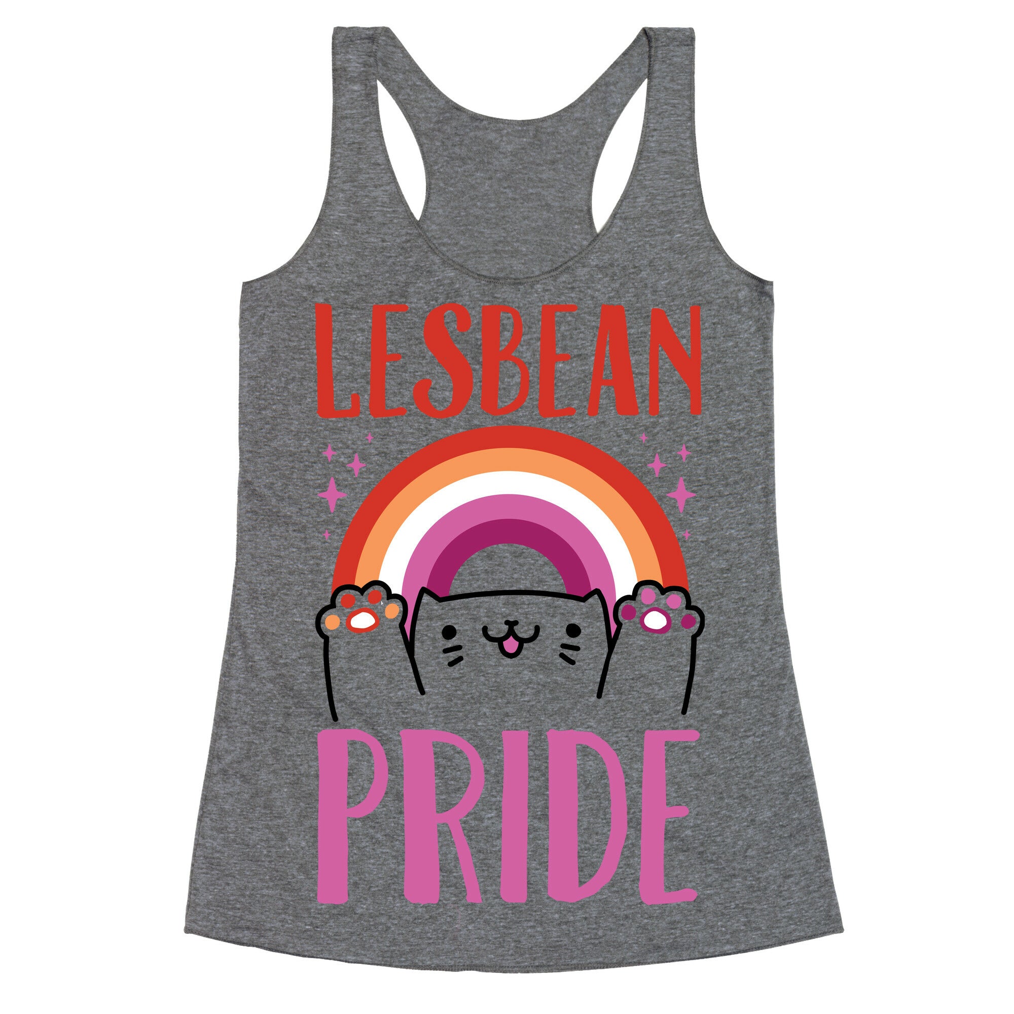 Lesbean Pride Racerback Tank