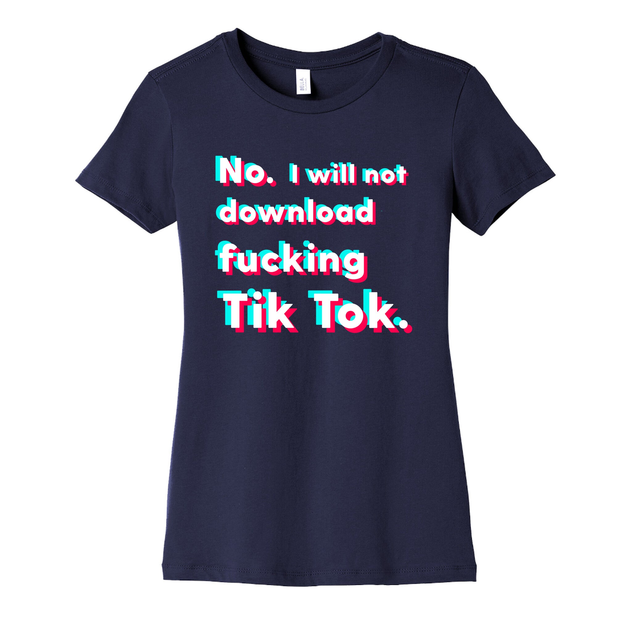 Anti-Tik Tok Parody Women's Cotton Tee