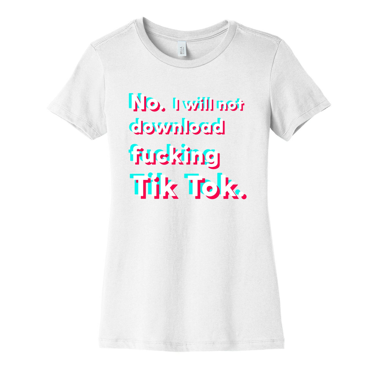 Anti-Tik Tok Parody Women's Cotton Tee