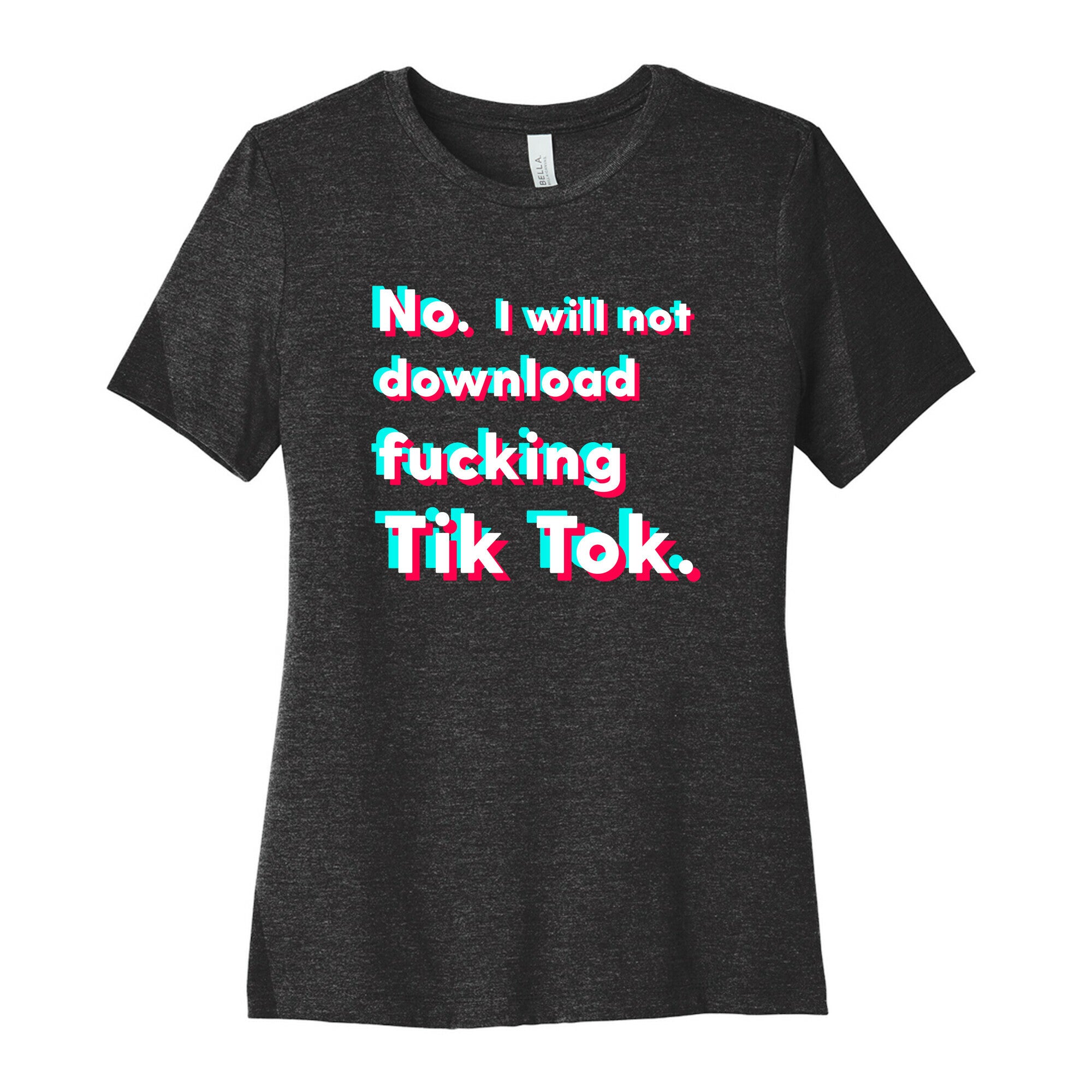 Anti-Tik Tok Parody Women's Cotton Tee