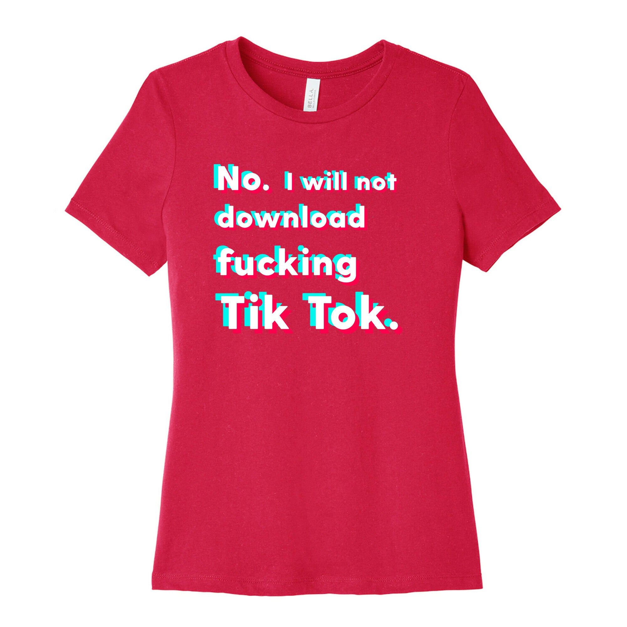 Anti-Tik Tok Parody Women's Cotton Tee