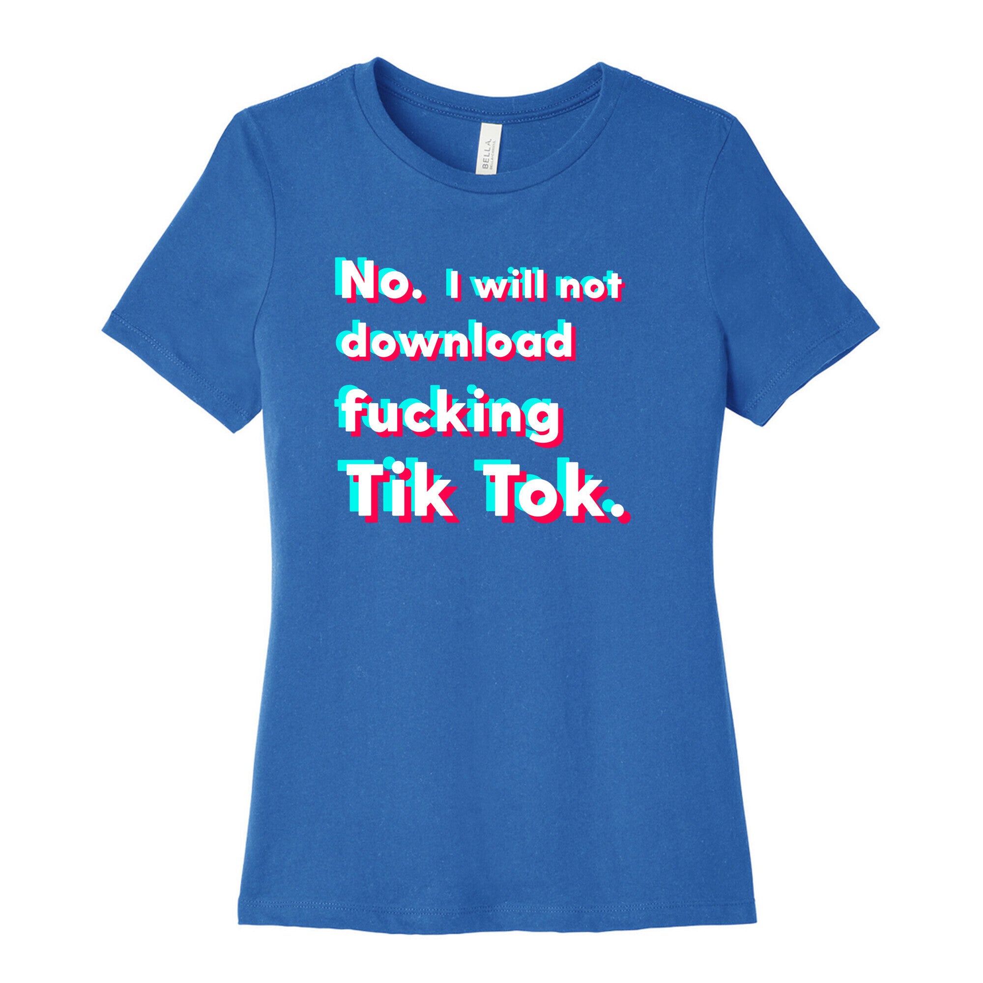 Anti-Tik Tok Parody Women's Cotton Tee