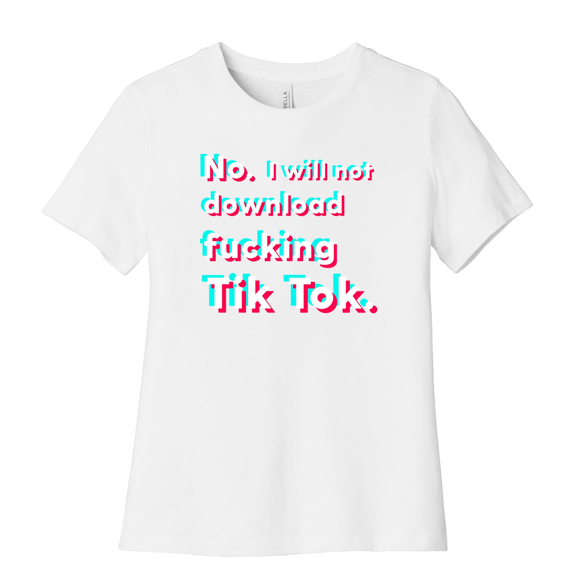 Anti-Tik Tok Parody Women's Cotton Tee