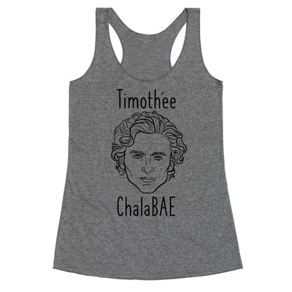 Timothee Chalamet Bae  Racerback Tank