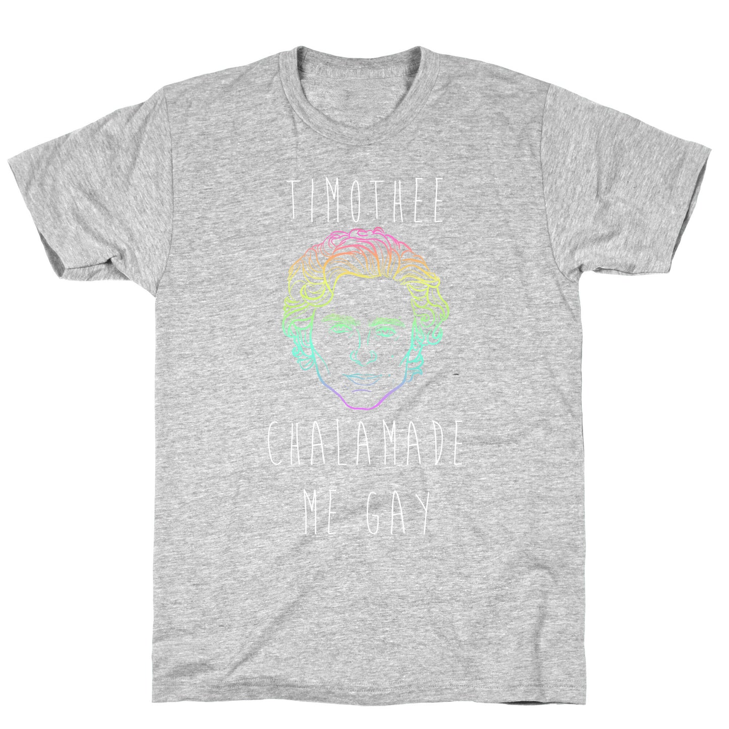 Timothee Chalamet Made Me Gay T-Shirt