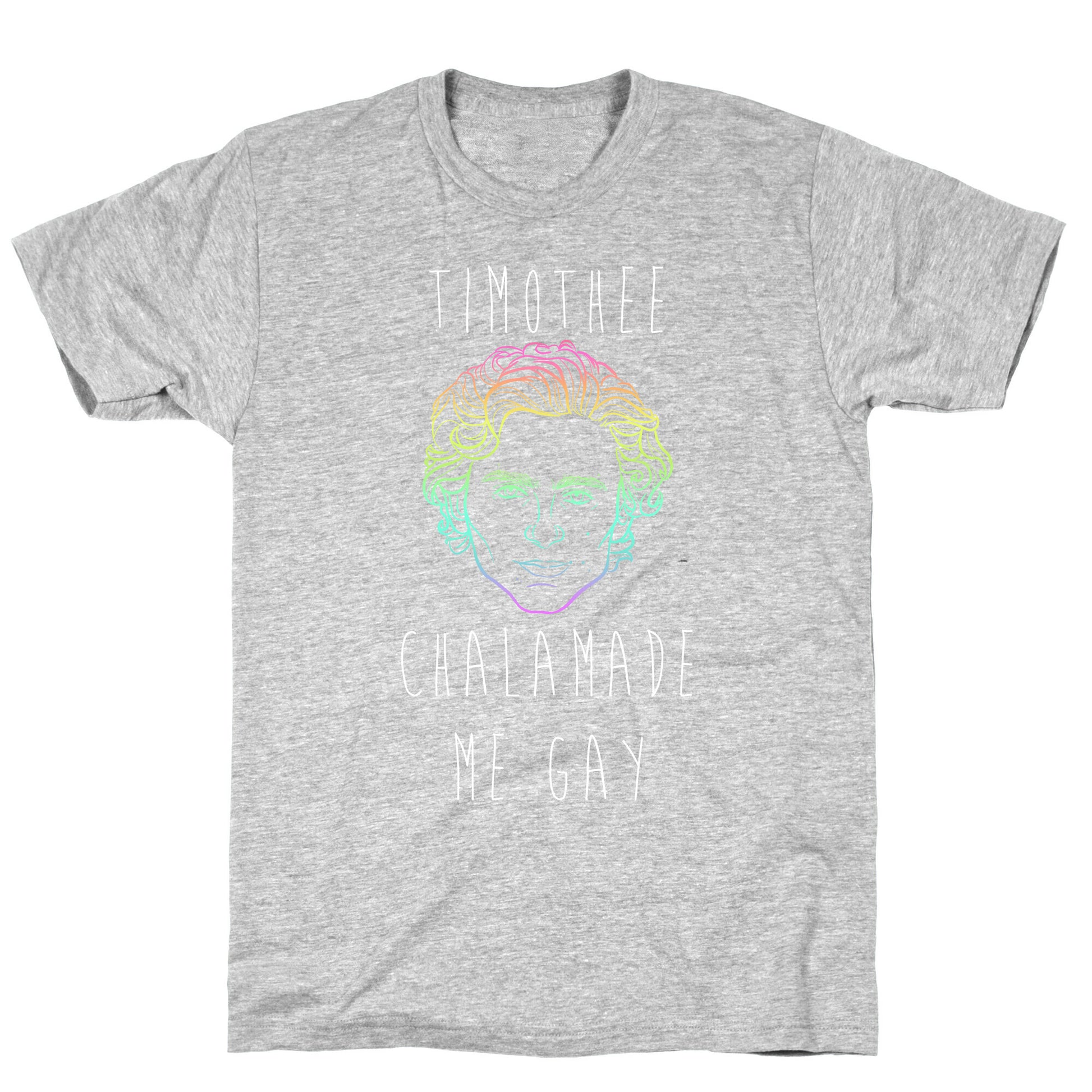 Timothee Chalamet Made Me Gay T-Shirt