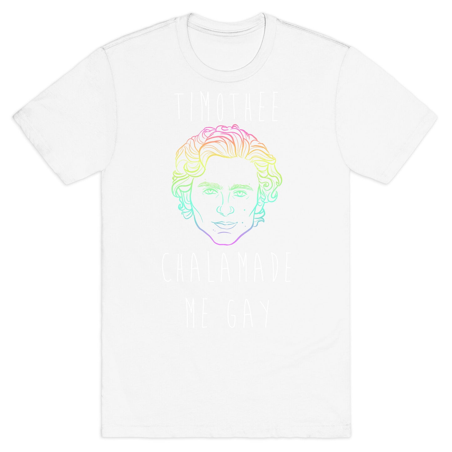 Timothee Chalamet Made Me Gay T-Shirt