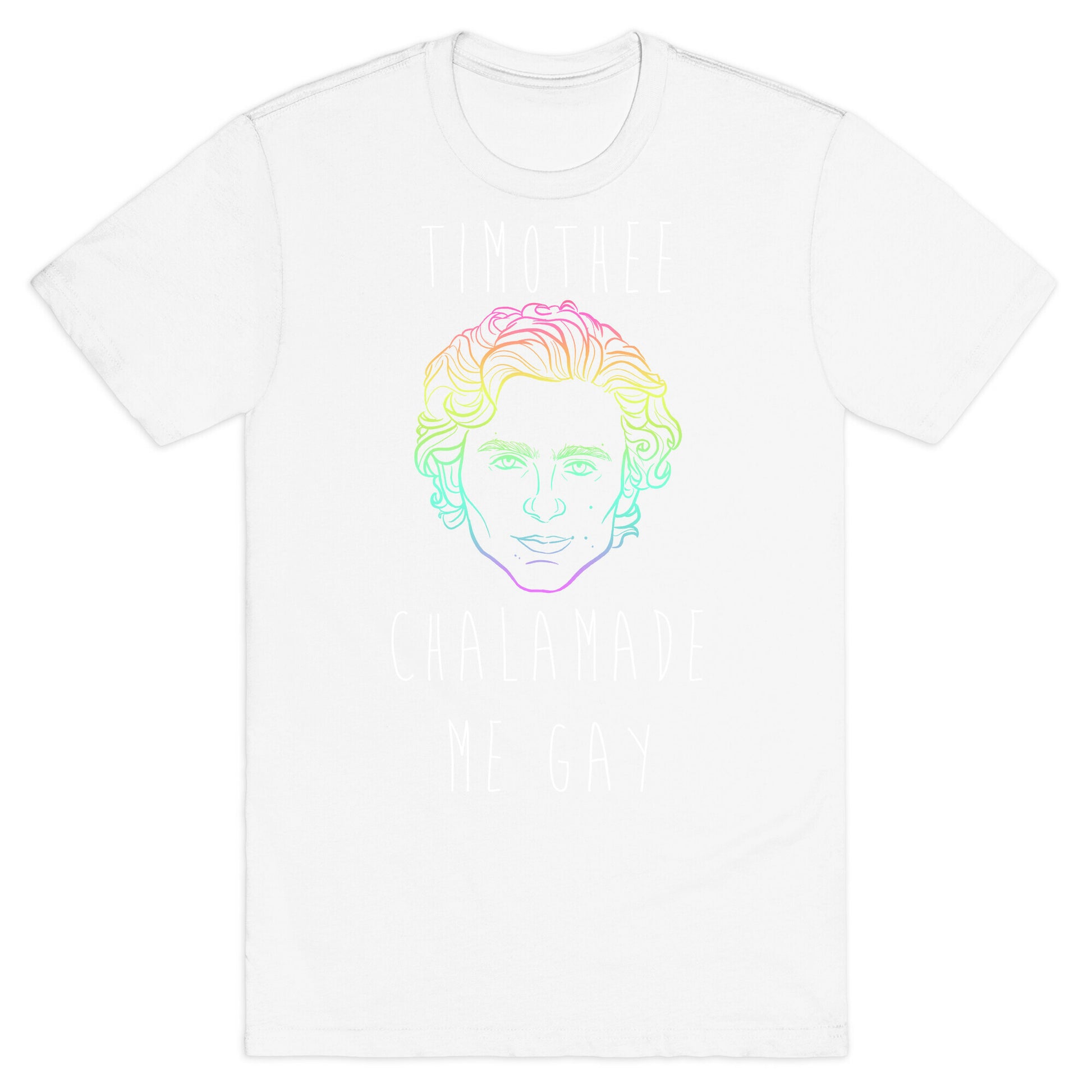 Timothee Chalamet Made Me Gay T-Shirt