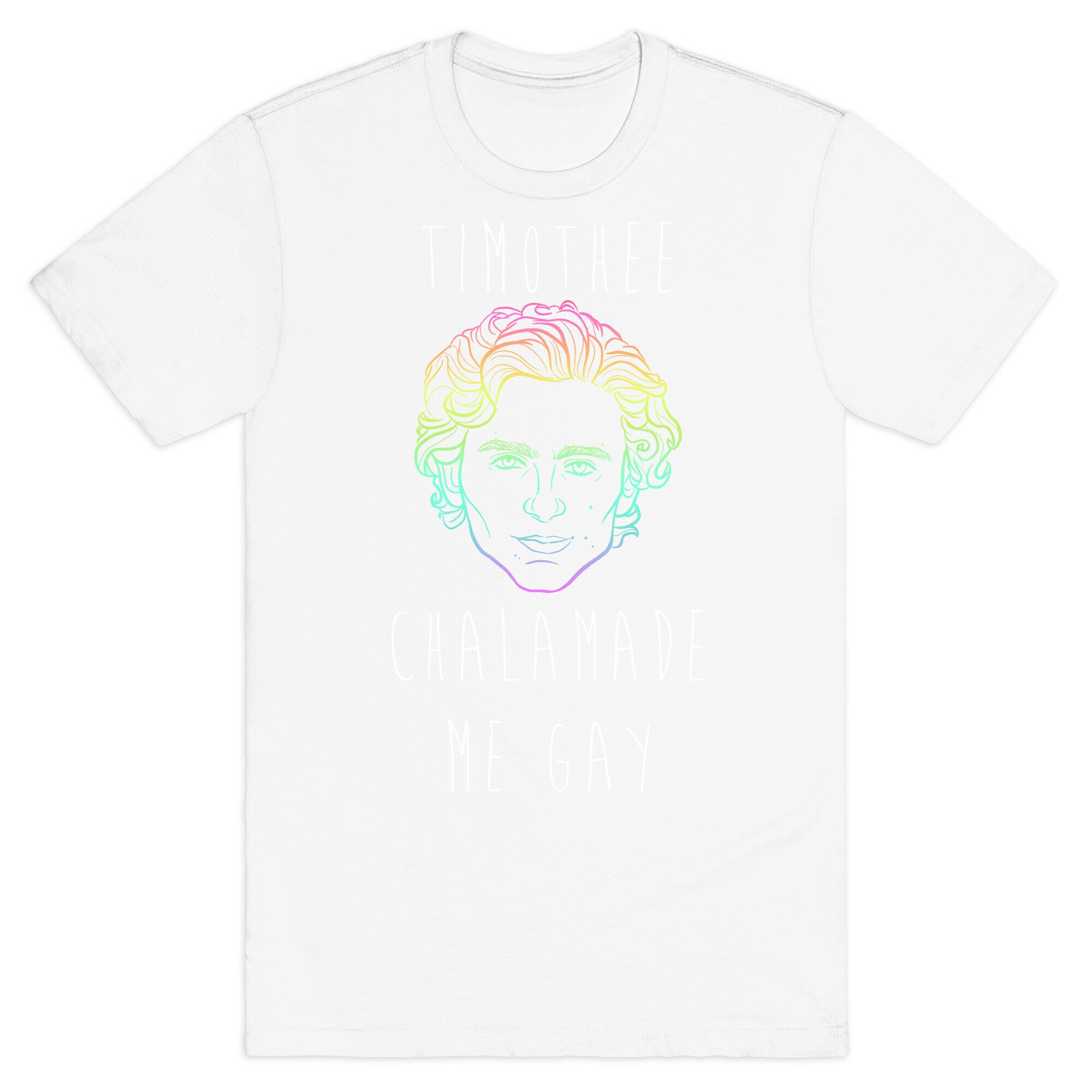 Timothee Chalamet Made Me Gay T-Shirt