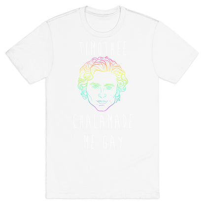Timothee Chalamet Made Me Gay T-Shirt