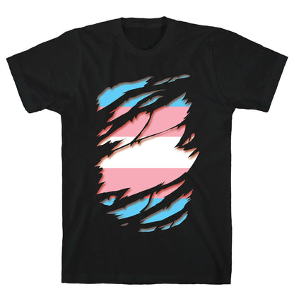 Ripped Shirt: Trans Pride T-Shirt