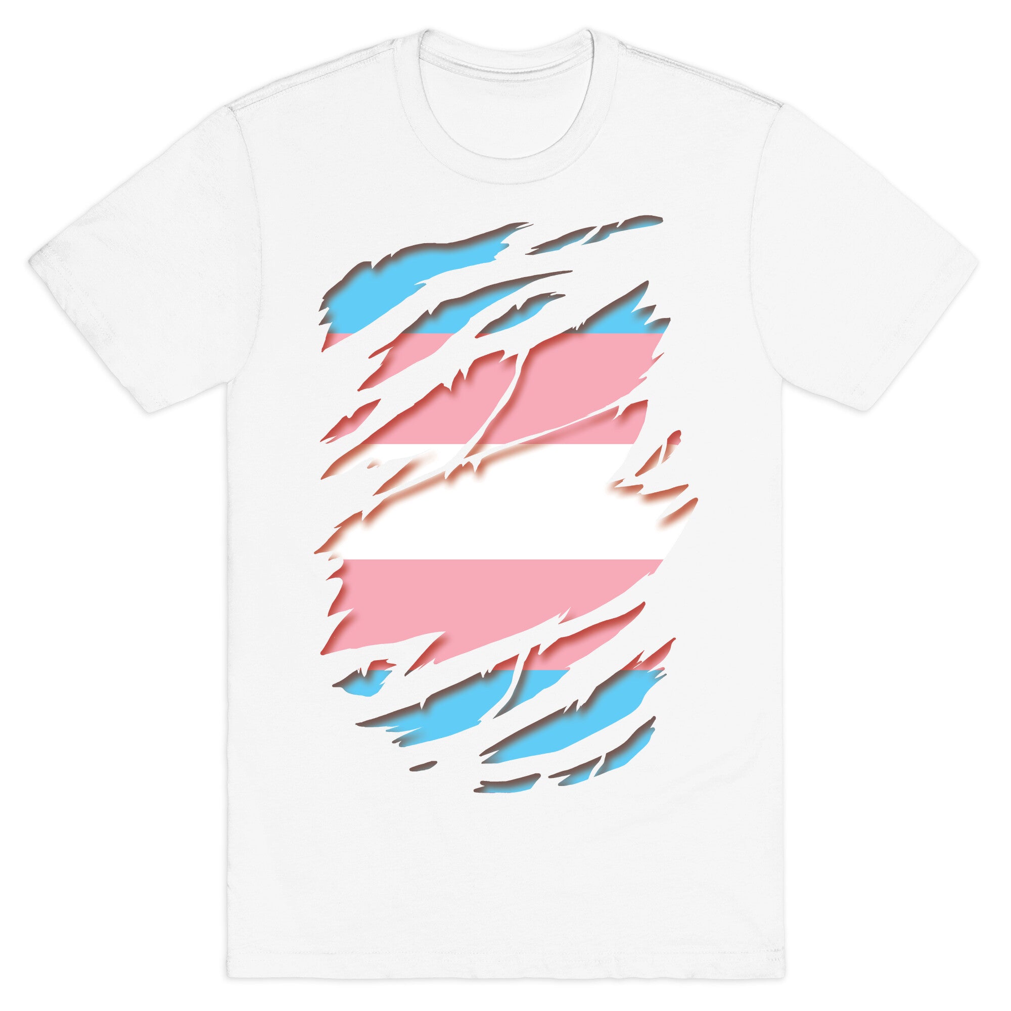 Ripped Shirt: Trans Pride T-Shirt