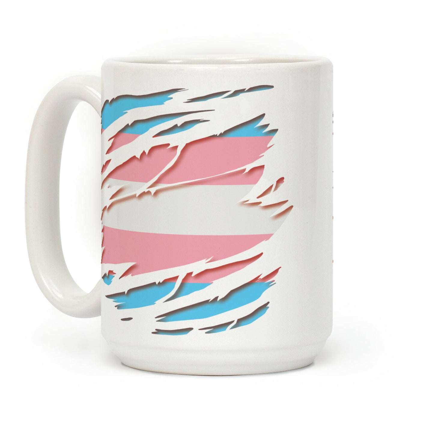 Ripped Shirt: Trans Pride Coffee Mug