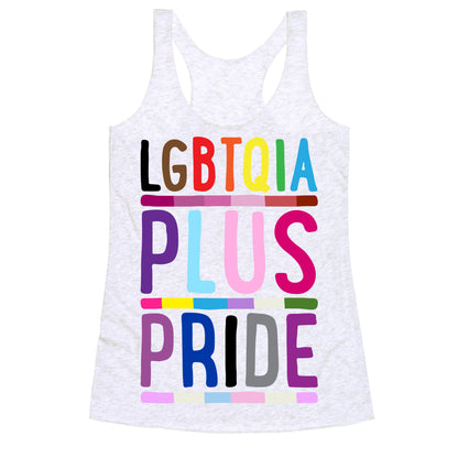 LGBTQIA Plus Pride Racerback Tank