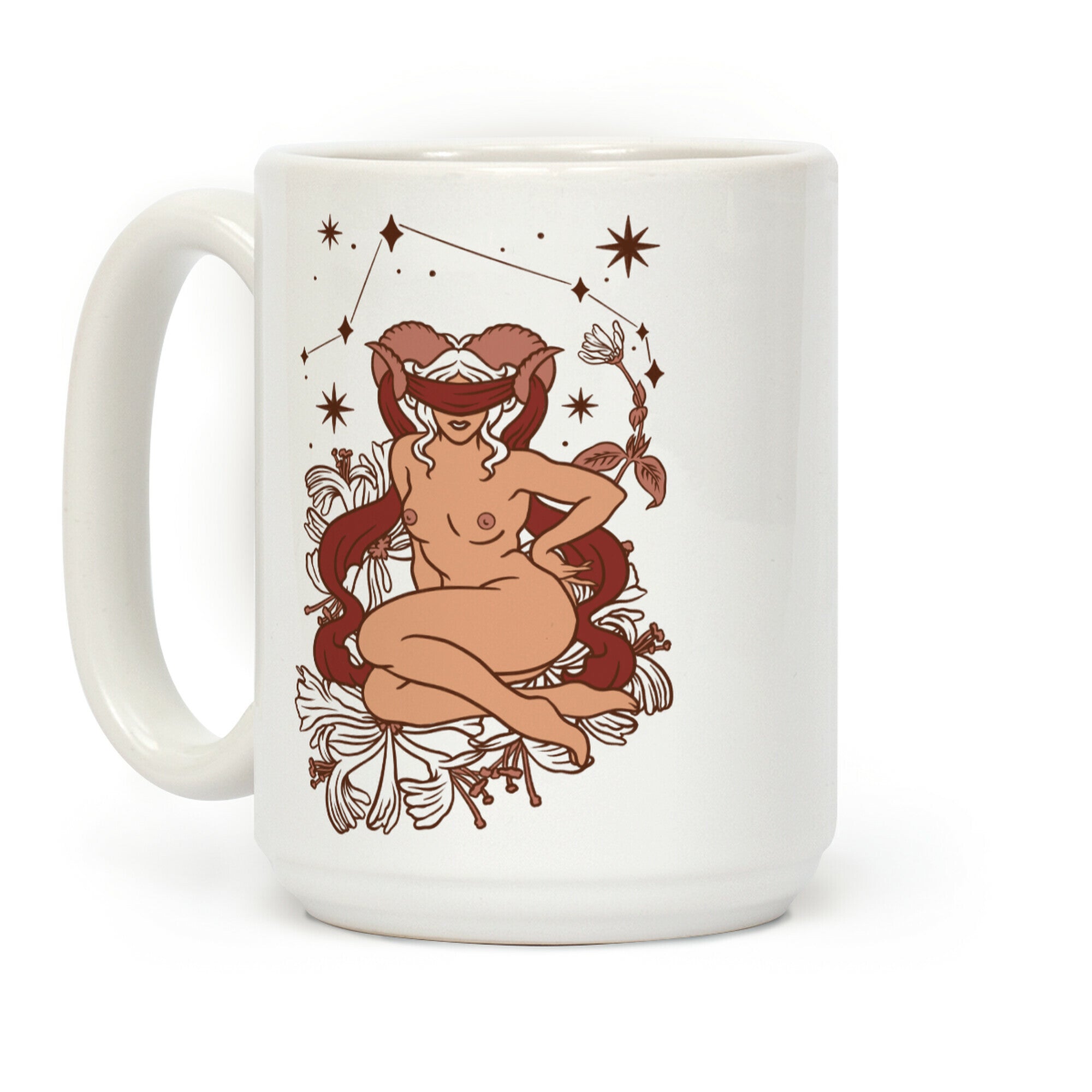 Zodiac Pinup Aries Coffee Mug