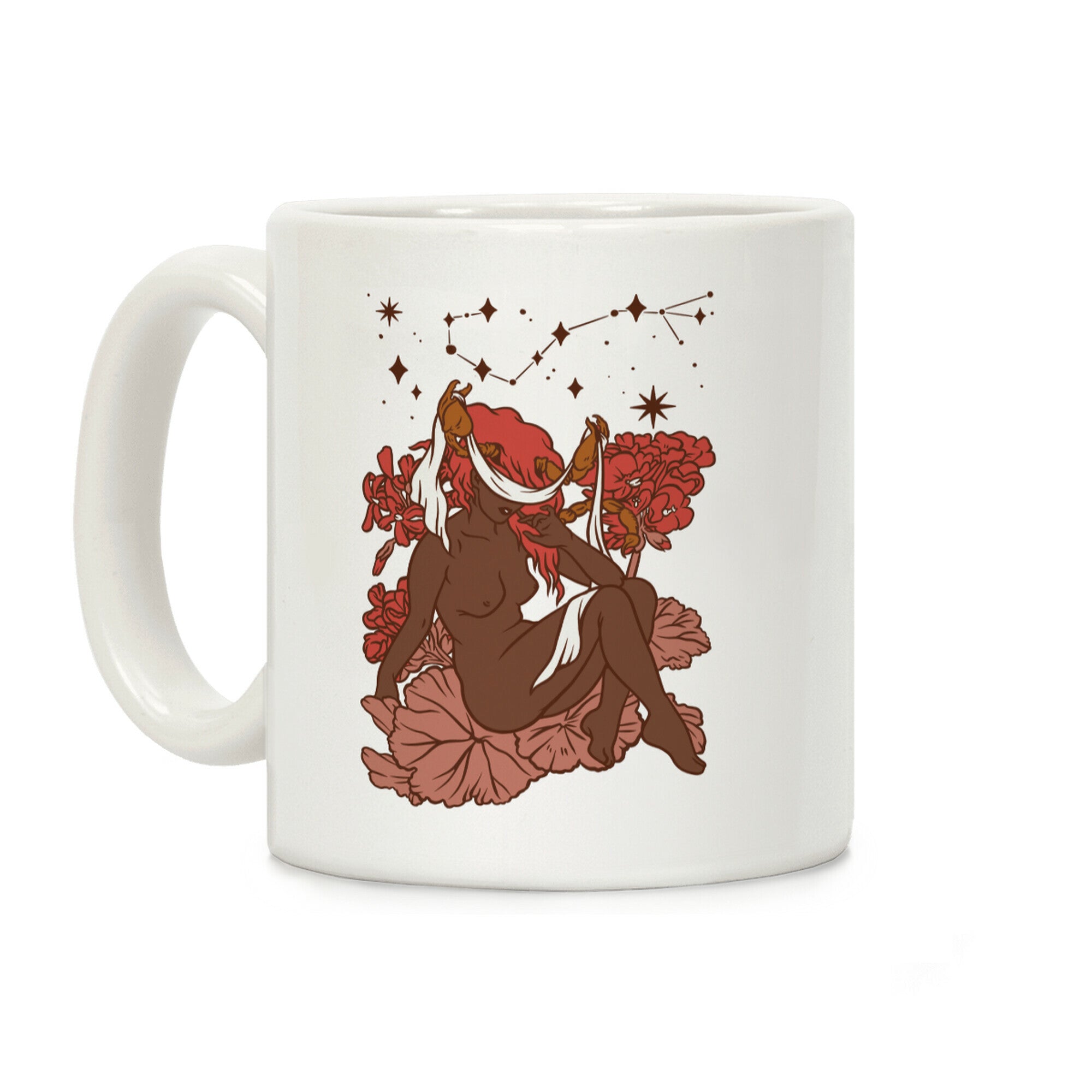 Zodiac Pinup Scorpio Coffee Mug